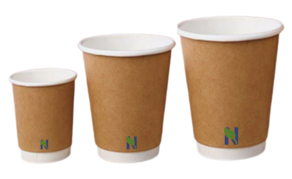 Novogreen Double Wall Paper Cups